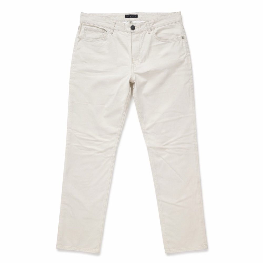 🔥 Theory Haydin ST Straight Fit Pants – Off White / Ivory –‎ 34x32